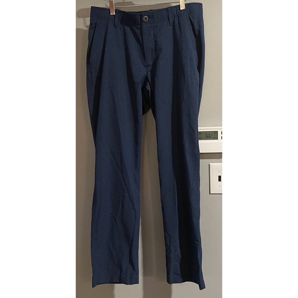 Under Armour UA Pants Performance Flat Front Golf Athletic Mens 34x31‎ Actual